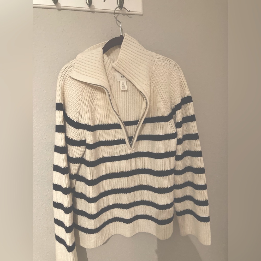 H&M striped sweater